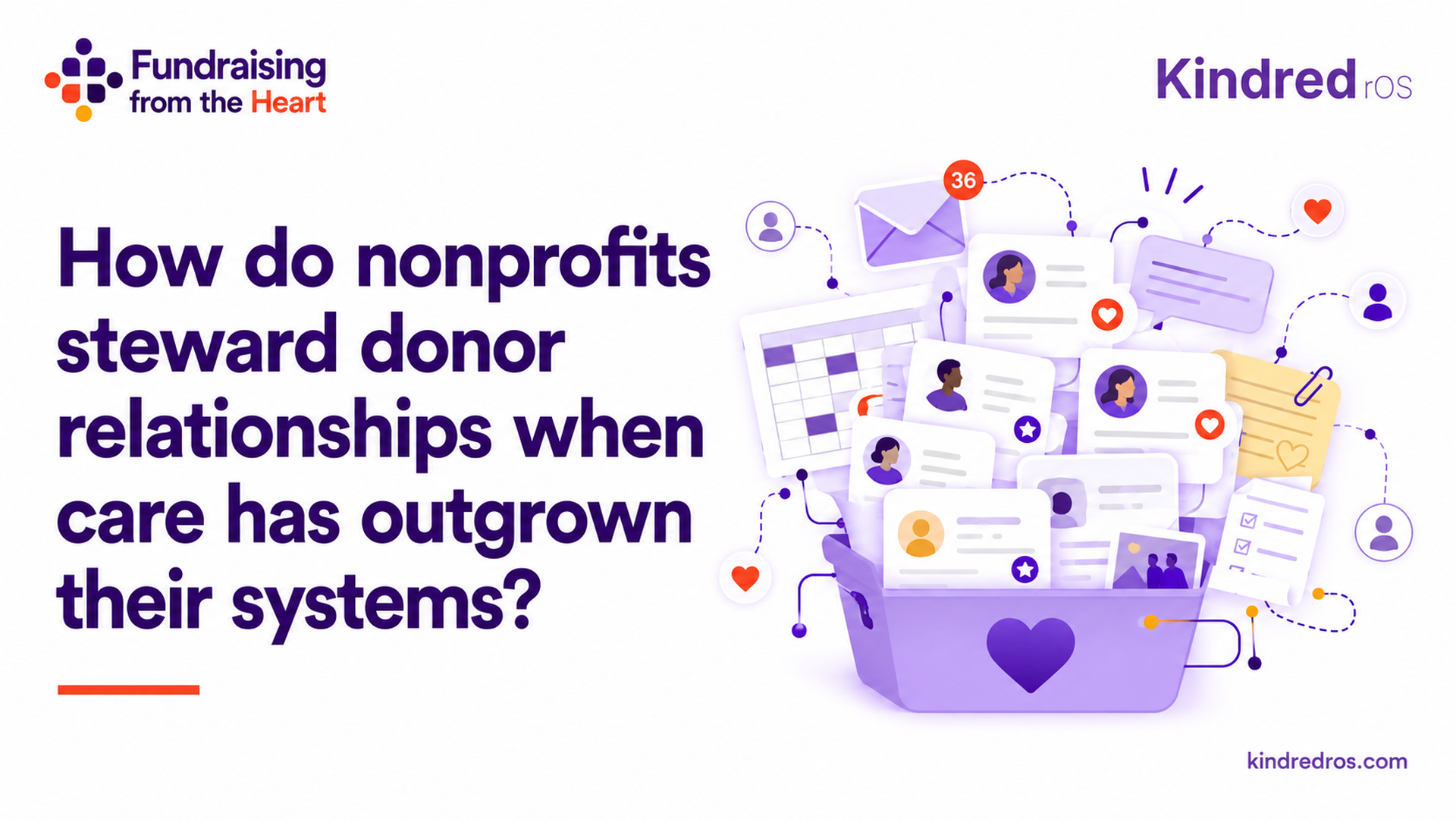 The Care Has Outgrown the System, Fundraising from the Heart cover